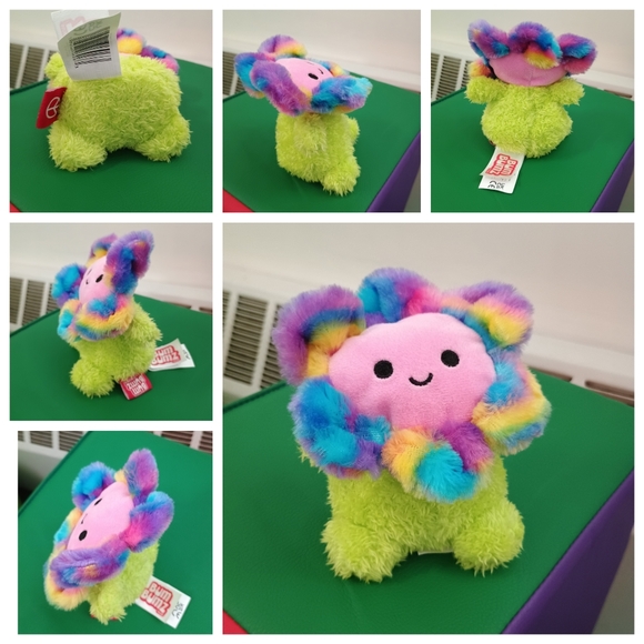 Kellytoy BumBumz Russ 5.5" Groovy Bumz Faye the Tie Dye Flower fairycore - Picture 11 of 11